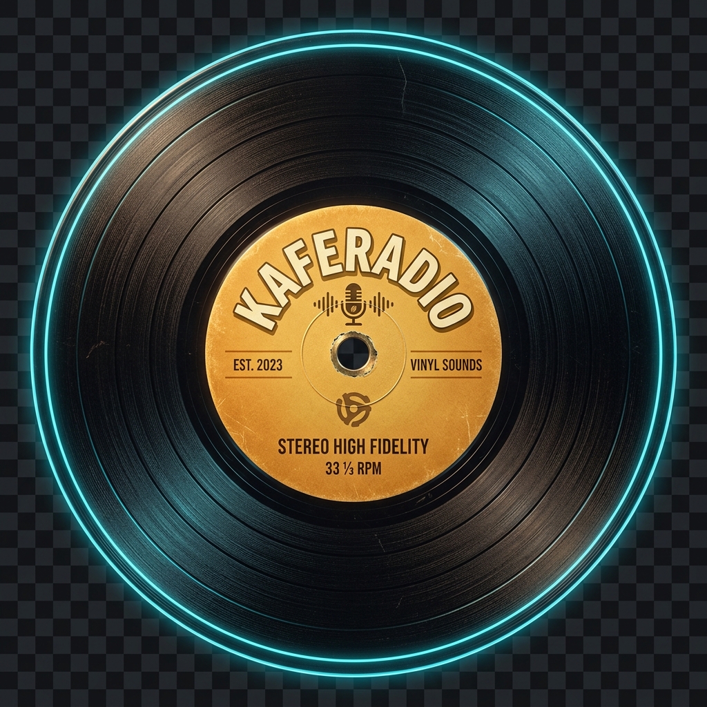 KafeRadio Vinyl Logo